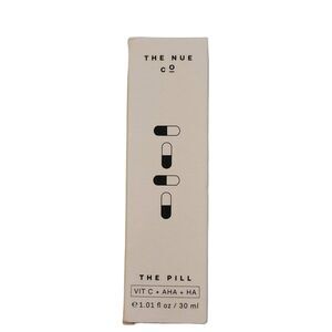 The Nue Co The Pill Vitamin C AHA Hyaluronic Acid Anti-inflammatory Exfoliating